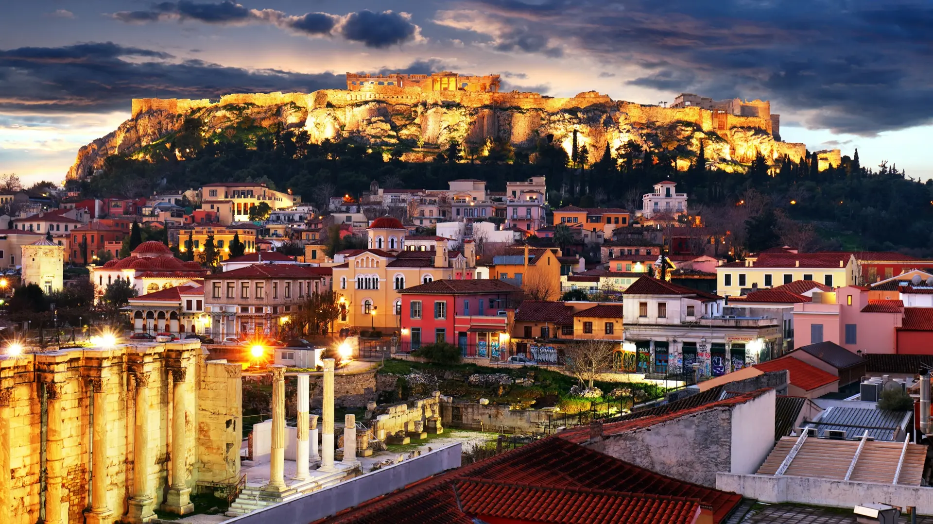 Athens by night - Acropolis View - Wanderlife Greece