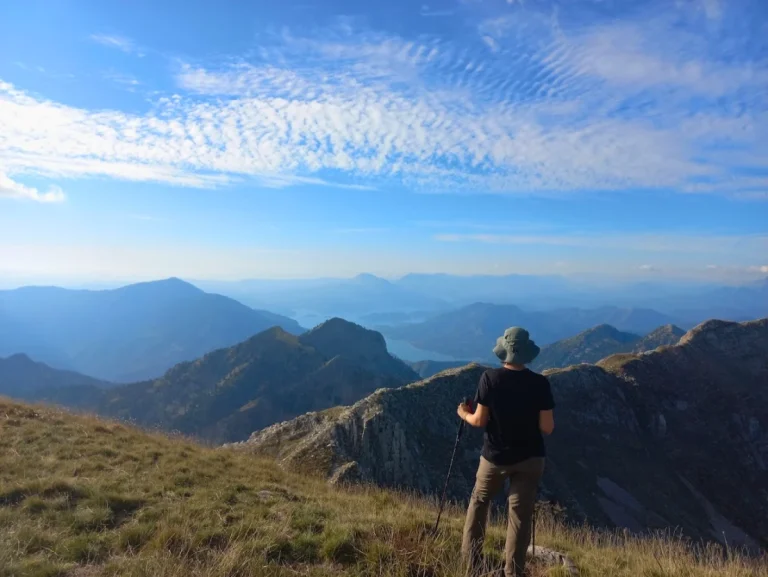 View of Lake Kremasta - Mount Chelidona
