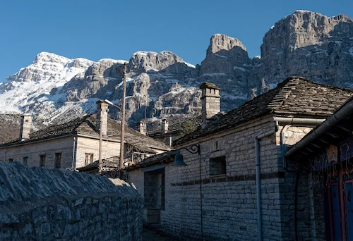 Papigko village, Zagori under Mount Tymphi - WANDERLIFE GREECE