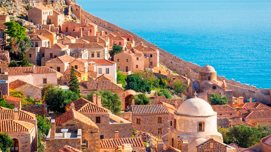 The castle-town of Monemvasia