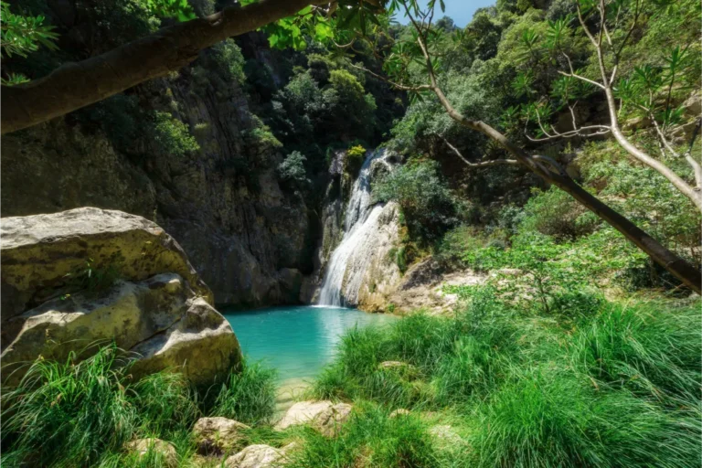 Polylimnio Waterfalls, Messinia