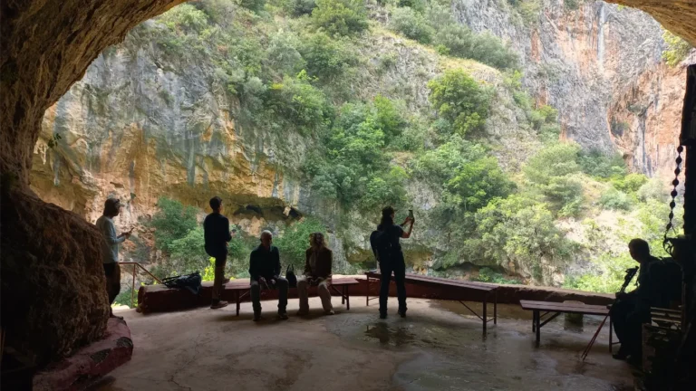 Chapel in a Cave on Mount Taygetos